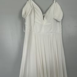 White Fashion Nova Dress