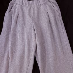 light grey sweats