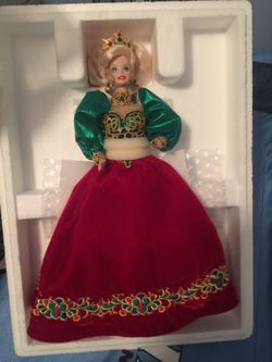 Mattel holiday doll