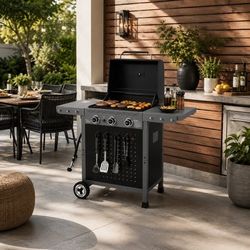 3-Burner Gas Grill