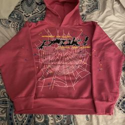 Pink Sp5der Hoodie