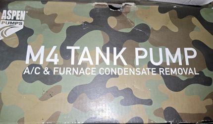 HVAC (Aspen M4)condensate tank pump