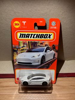 Matchbox / Tesla Model 3 / White