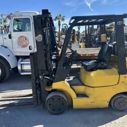 Toyota 5k Lb LPG Forklift - 3 Stage Mast - Side Shift
