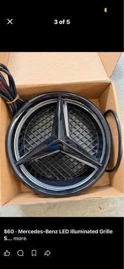 Mercedes Benz LED emblem