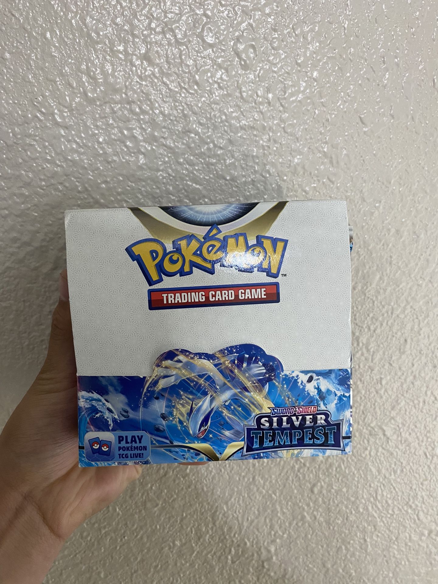 Unsealed Authentic Pokemon TCG Silver Tempest Booster Box