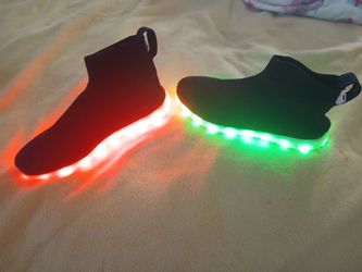Light up shoes