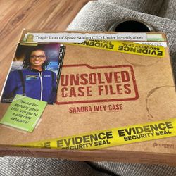 Unsolved Case Files Murder Mystery Game Sandra Ivey