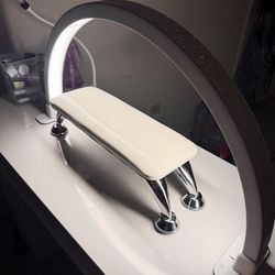 moon lamp light for nail desk