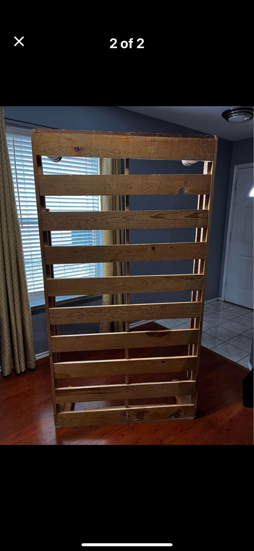 Wooden Twin Size Bed Frame