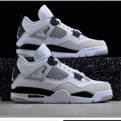 Jordan 4 Rerto "military black" Mid-Top 