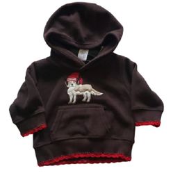 NWT Gymboree Christmas Dog Handmade Crocheted 3-6M