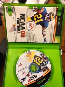 NCAA Football 06 - there’s no NCAA football games anymore they stopped making them.