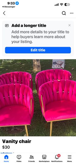 Vanity Chair