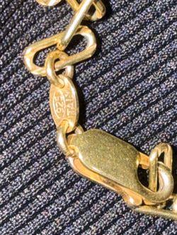 Cadenas  plata con oro de 18k italiano