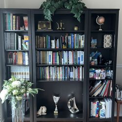 Set Of 3 IKEA Bookshelves 