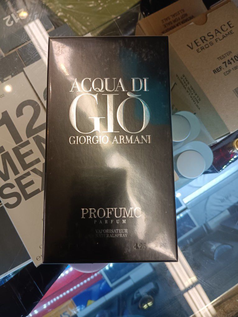 AQua DI GIO Giorgio Armani Profumc Parfum  4.2 OZ 