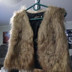 Faux Fur Women's Vest