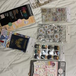 Crafting supplies (scrapbook, journaling, etc)