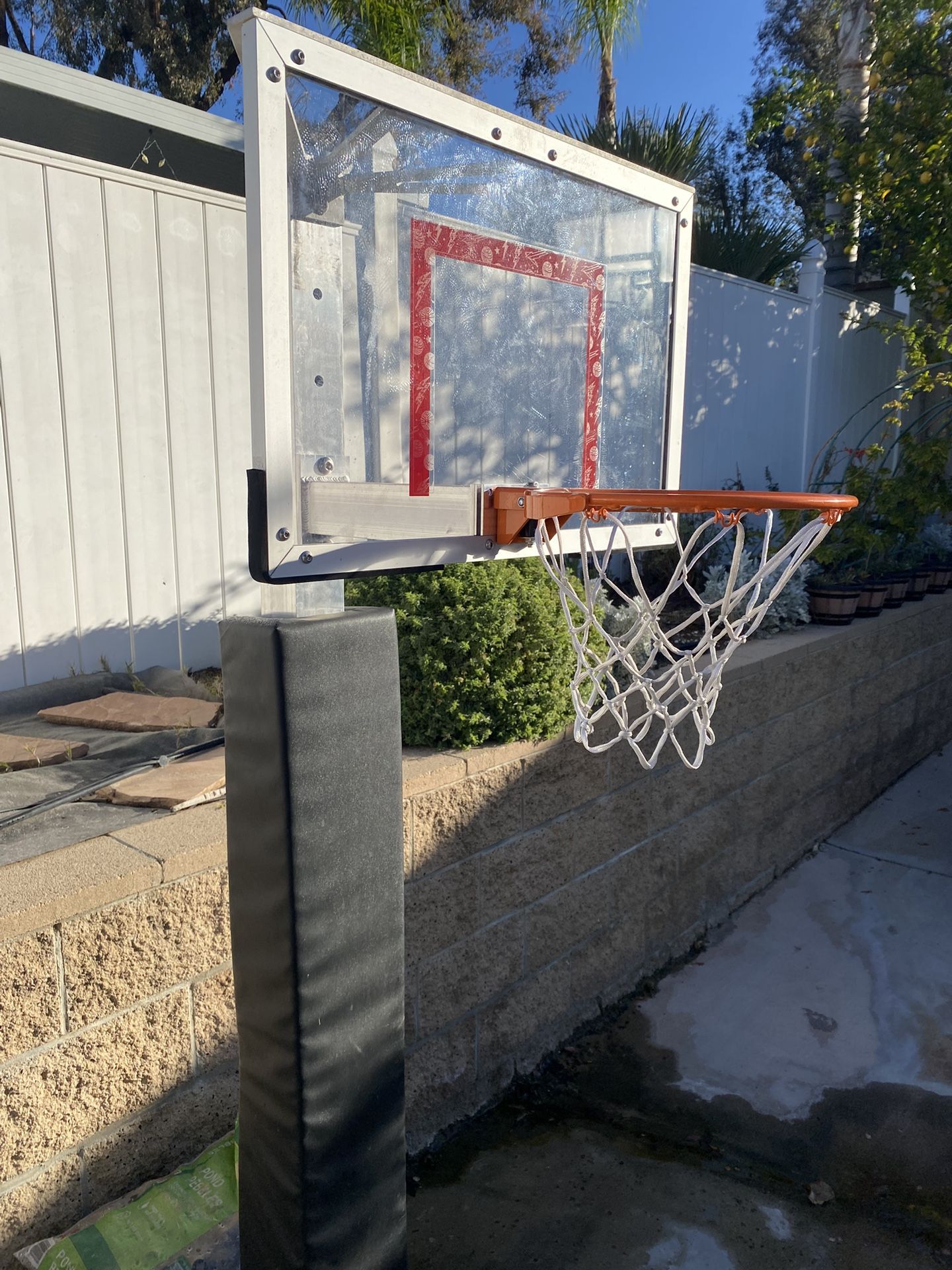 Custom Built Aluminum Frame Mini Basketball Hoop