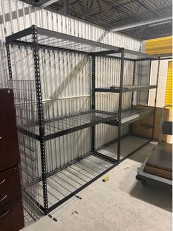 Edsel TRK-602478W5 Heavy Duty Steel Shelving in Black 60X20X78 inches