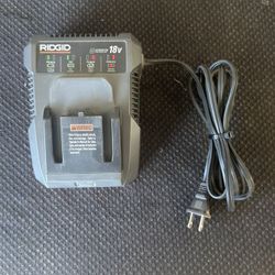 RIDGID 18V LITHIUM-ION BATTERY CHARGER – MODEL R86092 – EXCELLENT CONDITION