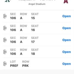 Angels Tickets 
