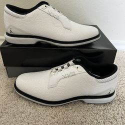 Nike Air Jordan ADG 5 Low White Black Golf Shoes