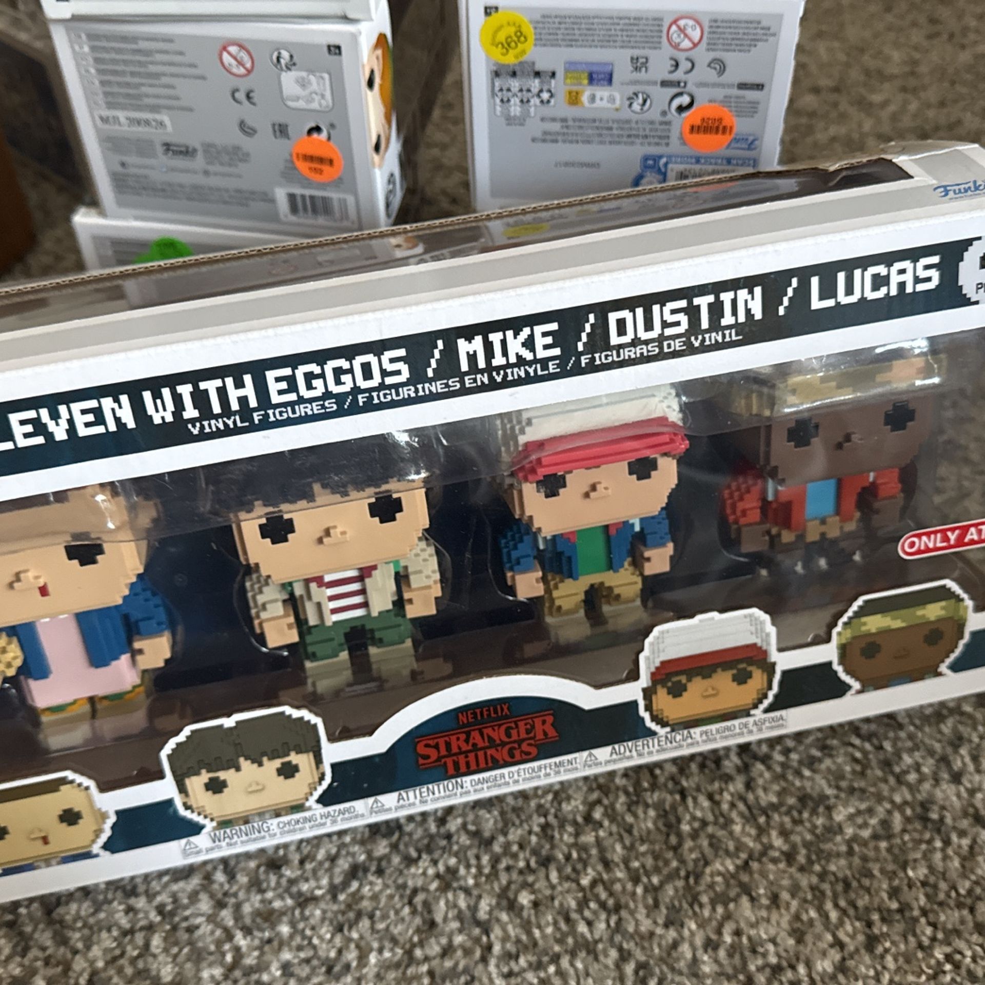Stranger Things 4 Pack 8 BIT Funko POPS!