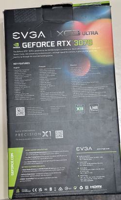 RTX 3070 EVGA XC3 Ultra