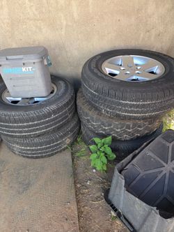 4 tires with rims