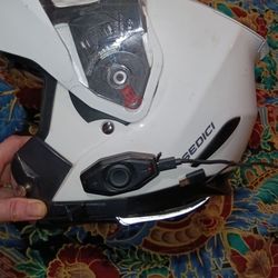 Gloves an Sedici full face modular helmet