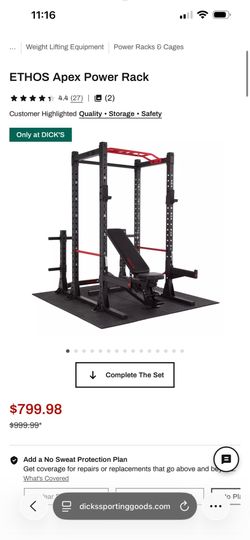 Ethos Squat Rack Set