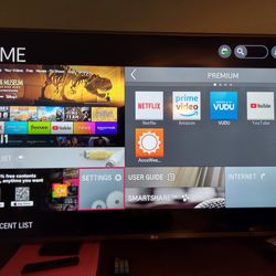 LG 50" Smart TV With Remote  including Fire TV Stick And Remote And Stands