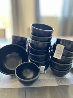 Sauce Cups / Black Small Bowl For sauce 