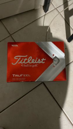titleist trufeel goldballs