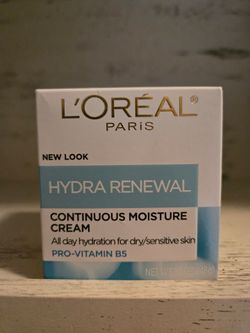 L'Oreal Paris Hydra Renewal Continuous Moisture Cream 1.7oz