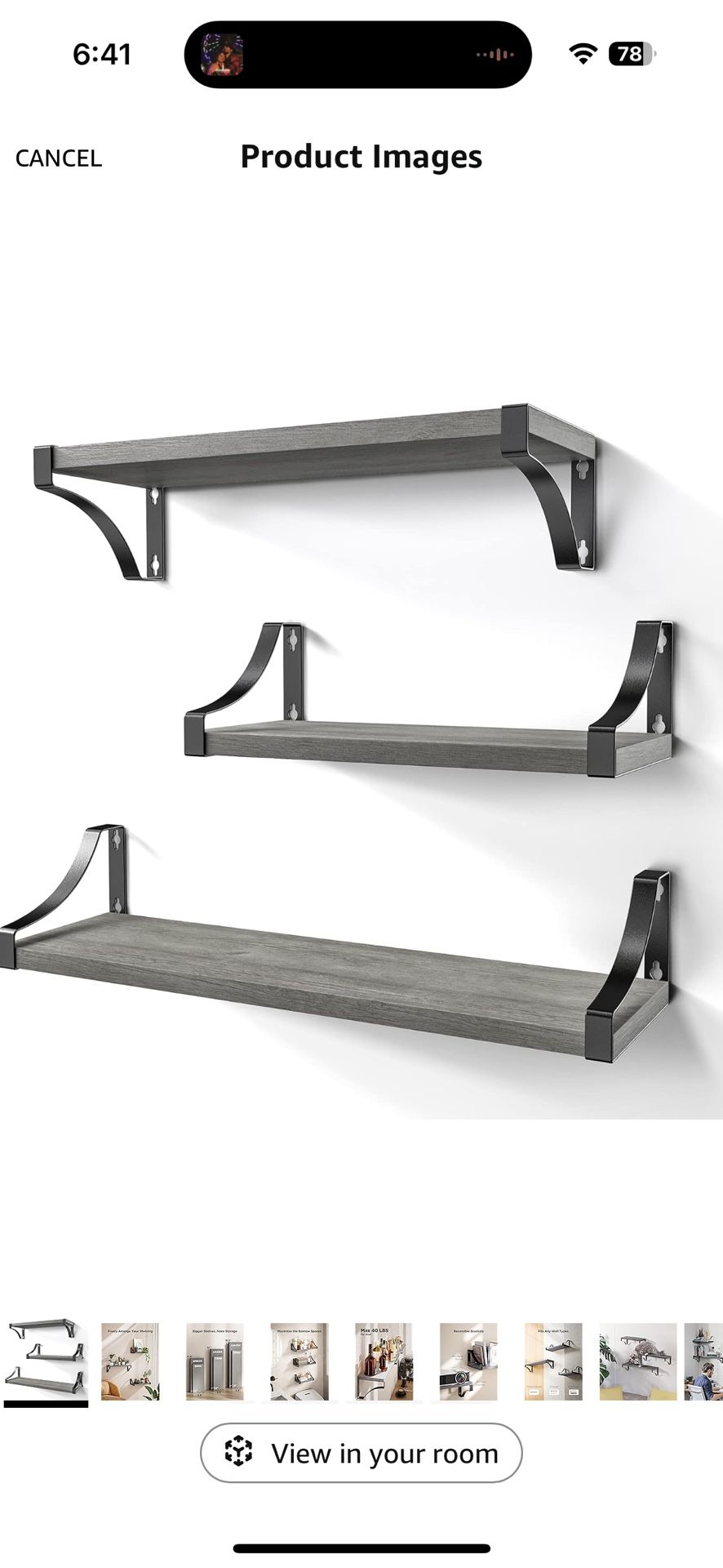 Floating Shelves