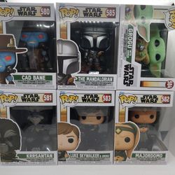 Funko Pop The Book Of Boba Fett Set