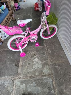Disney Princess Kids Bike with Training Wheels