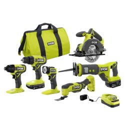 Ryobi 6-Tool Combo Kit