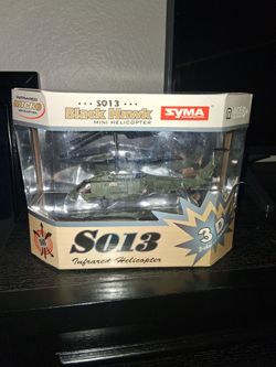 S013 black hawk mini helicopter