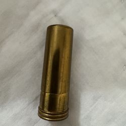 Vintage 1950's Gold-Tone Retractable Make-Up Vanity Brush