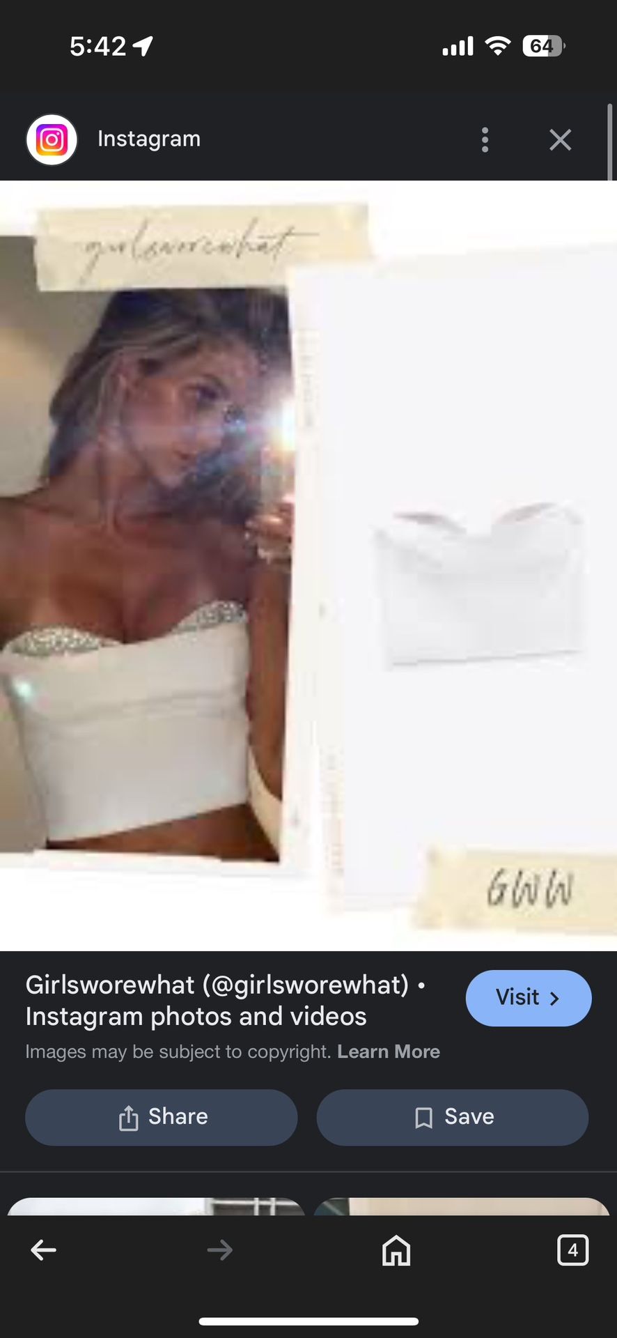 Zara Corset Size S