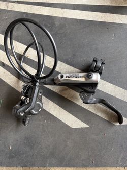 Shimano deore front hydraulic brake assembly