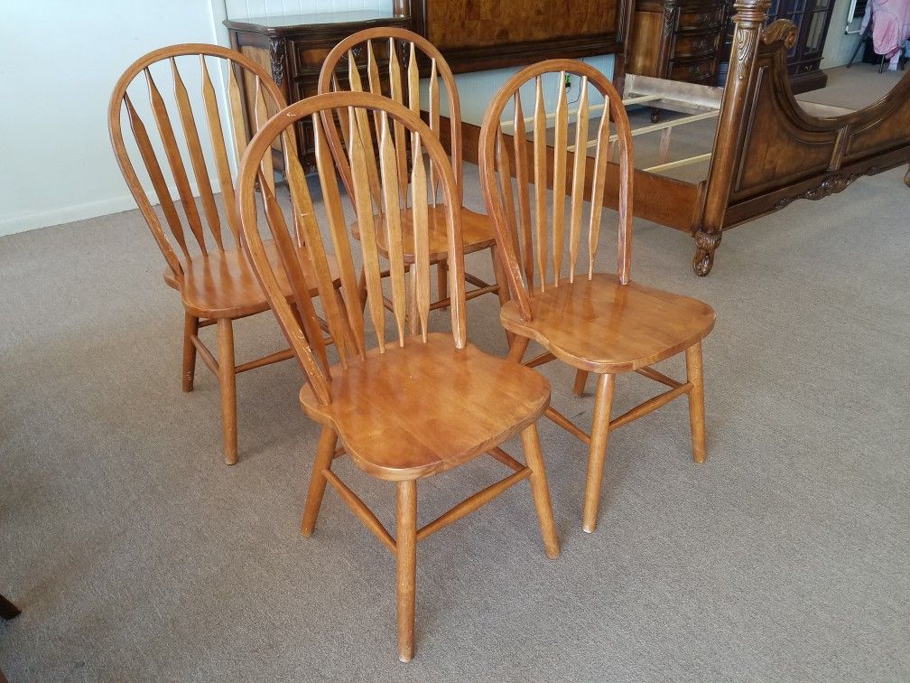 4 dining chairs kitchen chairs $80 for set