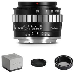 TTArtisan 23mm F1.4 Wide-Angle APS-C Camera Lens Manual Focus for Olympus/Panasonic M43 MFT Mount