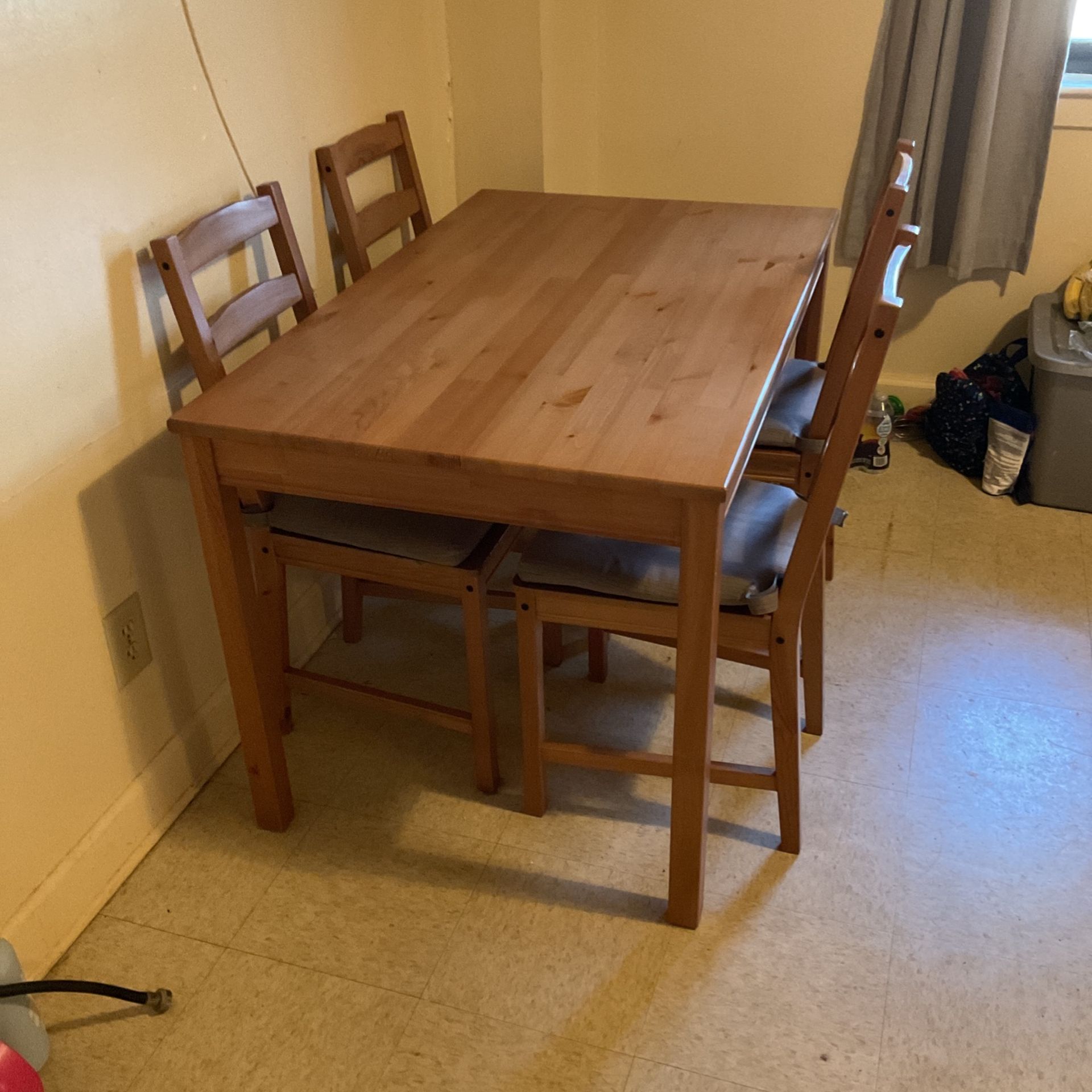 IKEA WOOD TABLE for Sale in Graham, NC OfferUp