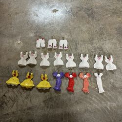 Handmade Clay Dress Ornament