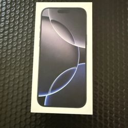 (SEALED) Brand New Apple iPhone 16 Pro Max 1TB - Unlocked